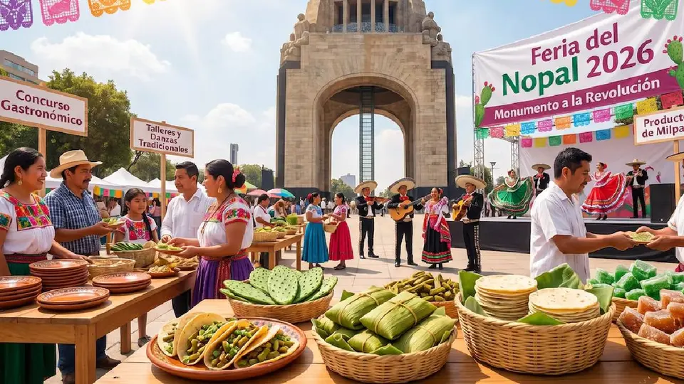 La Feria del Nopal reunirá a alrededor de 100 productores del suelo de conservación de la Ciudad de México./especial