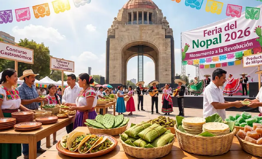 La Feria del Nopal reunirá a alrededor de 100 productores del suelo de conservación de la Ciudad de México./especial
