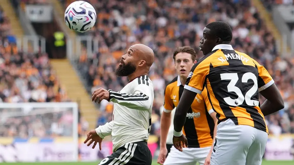 Bryan Mbeumo con Manchester United en la Premier League | AP