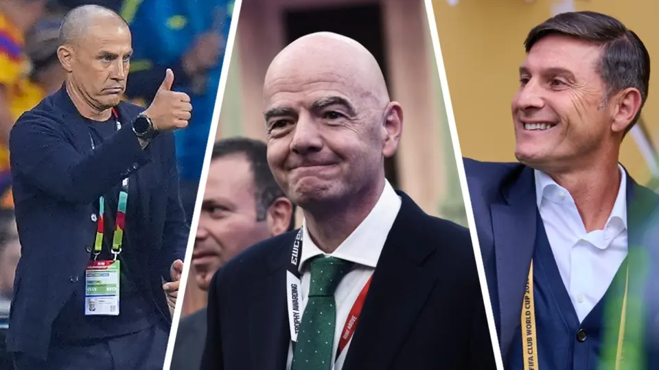 Leyendas del futbol muestran su apoyo a la reelección de Infantino como presidente de FIFA