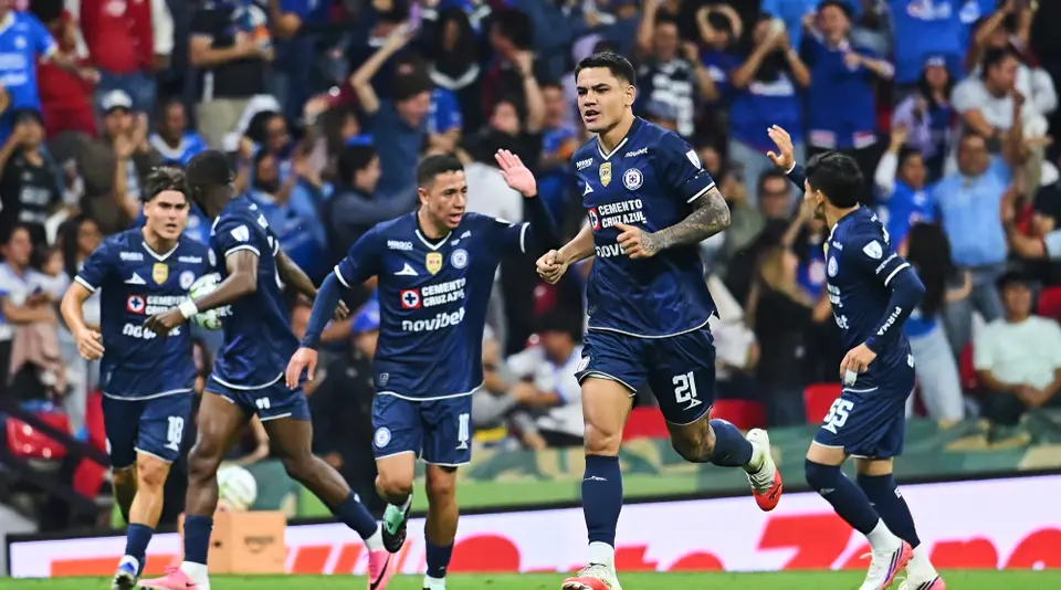 Cruz Azul y Toluca empatan a tres en el Estadio Banorte | MEXSPORT