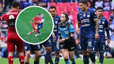 Katia Itzel desata la polémica en el Cruz Azul vs. Toluca