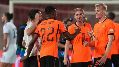 Xavi Hernández consigue su primera victoria con la Naranja Mecánica ante Serbia