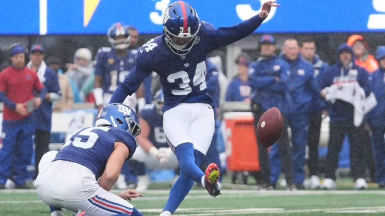 Dominic Zvada con los Giants | AP