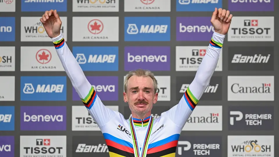 Brandon McNulty, ganador del Mundial de Ciclismo 2026 | AP
