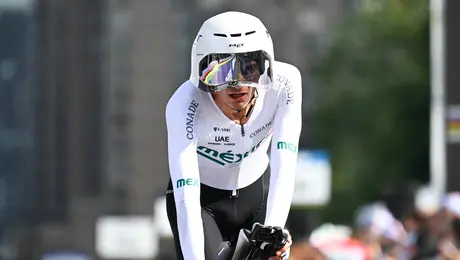 Isaac del Toro destaca el trabajo mexicano pese a no haber entrado al podio del Mundial de Ciclismo