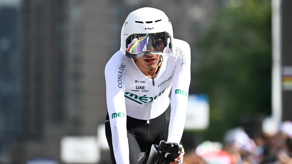 Isaac del Toro destaca el trabajo mexicano pese a no haber entrado al podio del Mundial de Ciclismo
