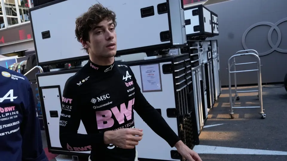 Franco Colapinto en el Gran Premio de Azerbaiyán | AP