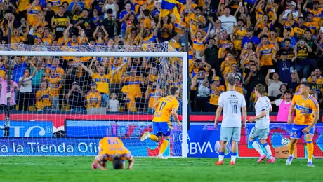 ¡Por la mínima! Tigres vence a Puebla con gol de Brunetta y llega a 10 puntos