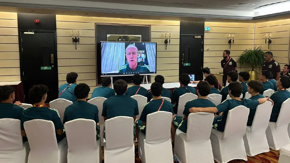 Ivar Sisniega en un evento de SNM Sub 17 | X:@FMF