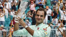 Federer conquista su título 101 tras ganar el Abierto de Miami