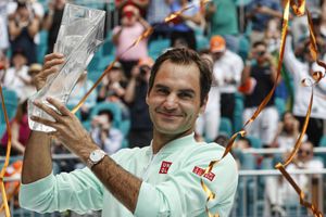 Federer conquista su título 101 tras ganar el Abierto de Miami