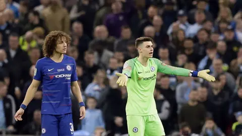 Kepa, multado por Chelsea tras negarse a salir de cambio