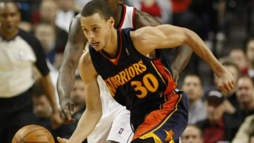 Warriors vs Blazers: el rarísimo partido en el que 'nació' Stephen Curry