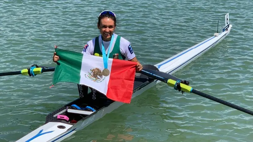 Kenia Lechuga conquista el Bronce en Copa del Mundo de remo
