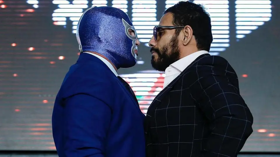 Dr. Wagner Jr. vs Blue Demon Jr, duelo de apuesta en Triplemanía XXVII