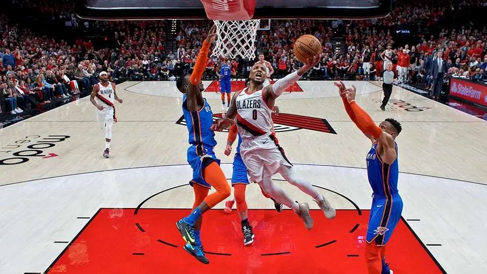 Blazers vuelve a ganar al Thunder y pone la serie 2-0