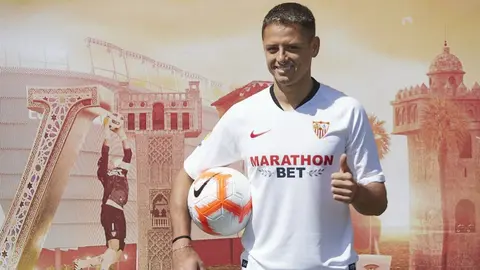 Chicharito Hernández debutaría con Sevilla ante el Real Madrid
