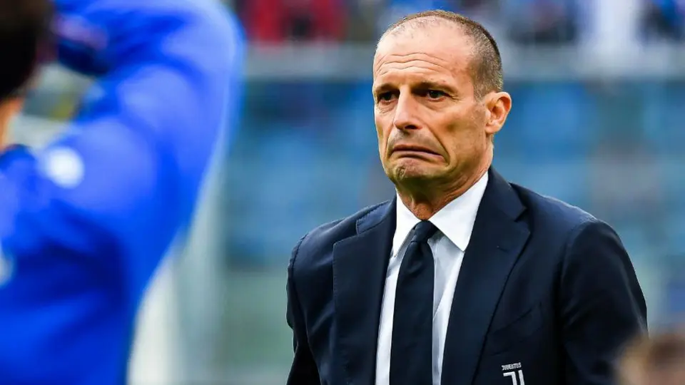 Juventus perdió ante la Sampdoria en la despedida de Allegri