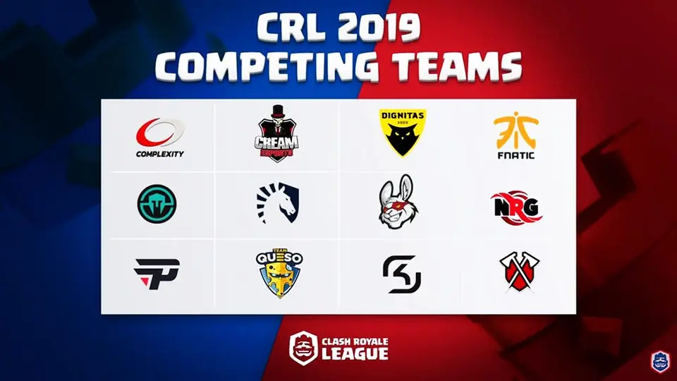 Supercell confirma a los equipos de la Clash Royale League West