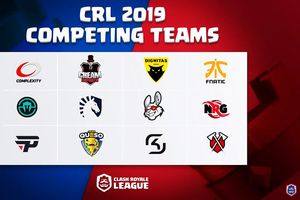 Supercell confirma a los equipos de la Clash Royale League West