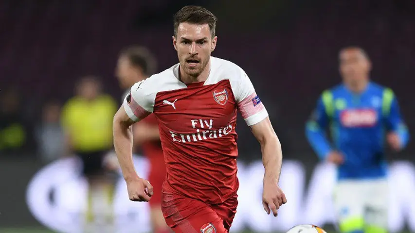 Aaron Ramsey en un partido del Arsenal | TWITTER @Arsenal