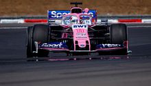 Checo Pérez terminó duodécimo en el GP de Francia