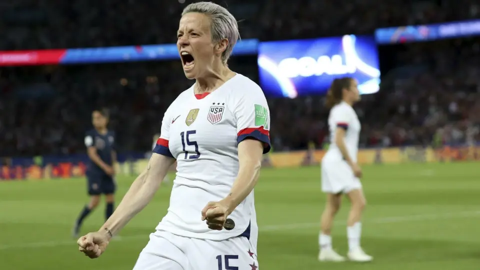 Usuarios nombraron 'Presidenta de EU' a Megan Rapinoe en Wikipedia