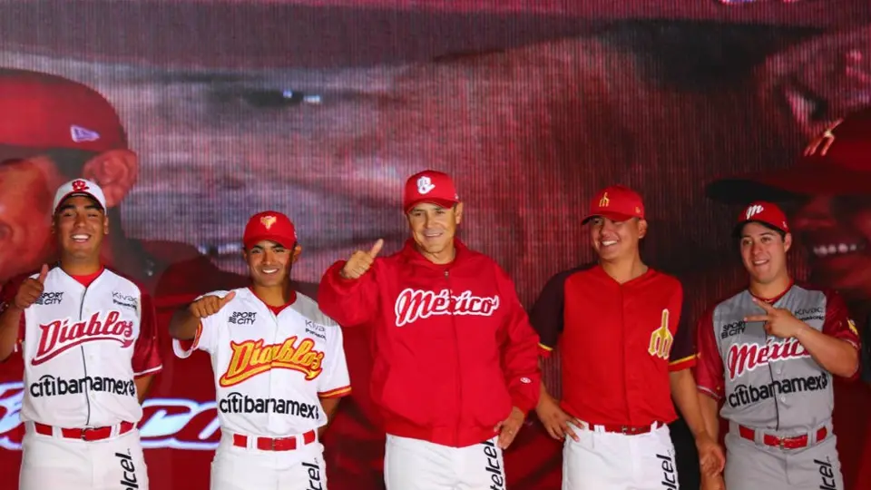 Diablos Rojos presentan sus uniformes para la temporada 2019