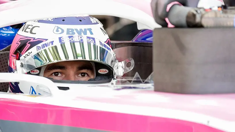 Checo Pérez realizó una gran carrera y finalizó séptimo en GP de Italia