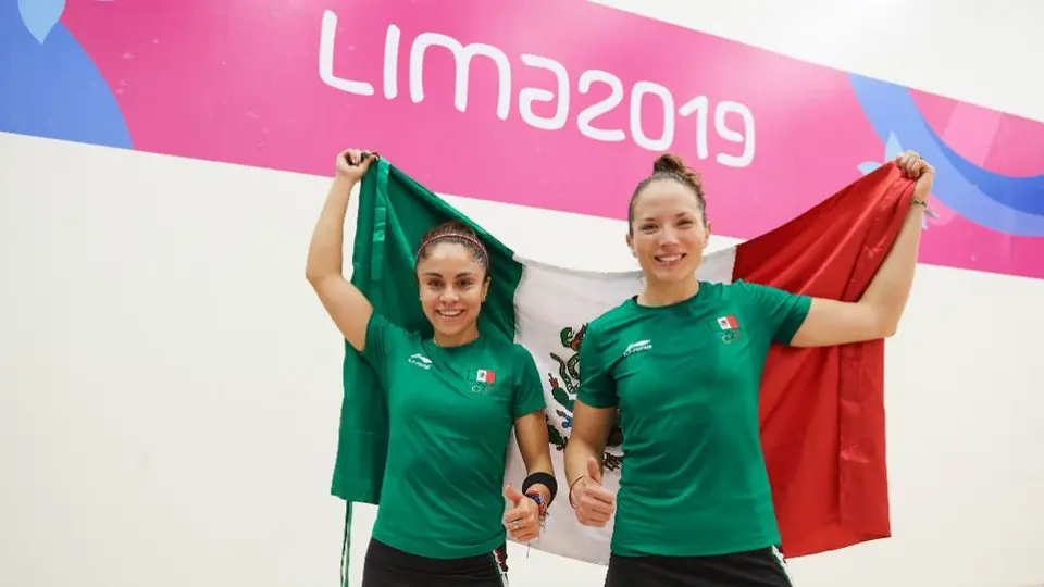 Paola Longoria y Samantha Salas conquistan el Oro 25 de México en Lima 2019