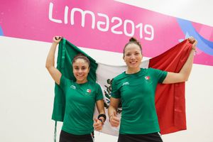 Paola Longoria y Samantha Salas conquistan el Oro 25 de México en Lima 2019
