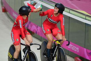 México gana oro e impone récord panamericano en ciclismo de pista