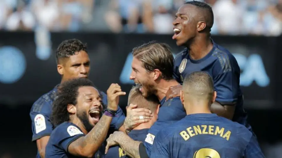 Real Madrid inició la nueva temporada con victoria ante Celta de Vigo