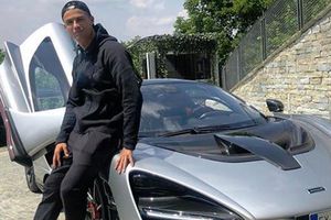 Cristiano Ronaldo presume un McLaren Senna de 850 mil euros