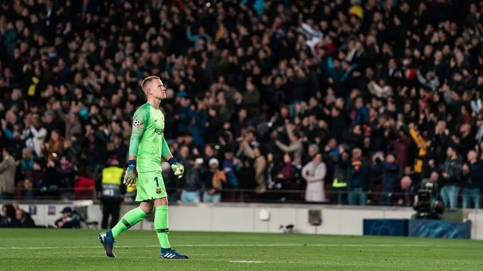Ter Stegen baja del Barcelona para Final de Copa del Rey 