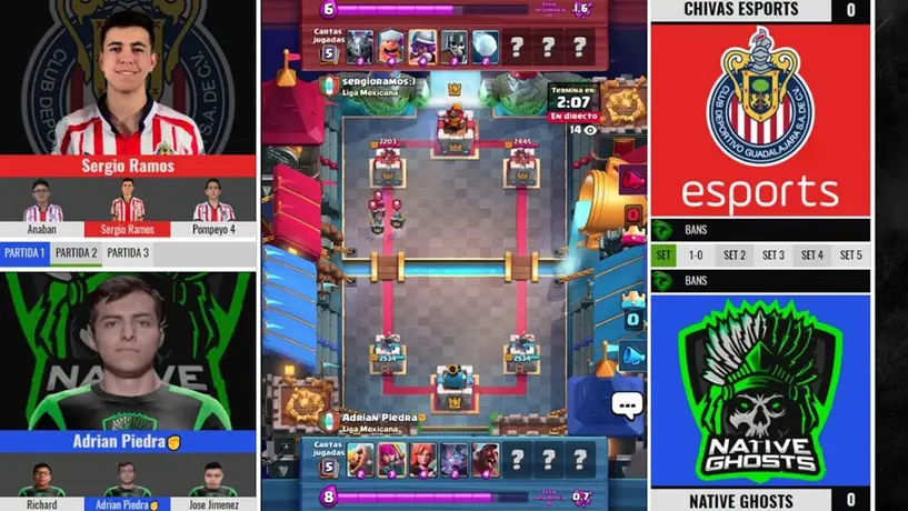 Chivas Esports pierde el invicto en Liga Mexicana CR a manos de Native Ghosts