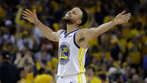 Warriors toma ventaja ante Rockets pese a lesión de Durant