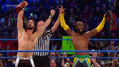 Seth Rollins y Kofi Kingston derrotaron a Sami Zayn y Kevin Owens en SmackDown