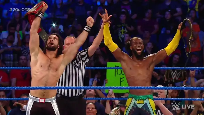 Seth Rollins y Kofi Kingston derrotaron a Sami Zayn y Kevin Owens en SmackDown