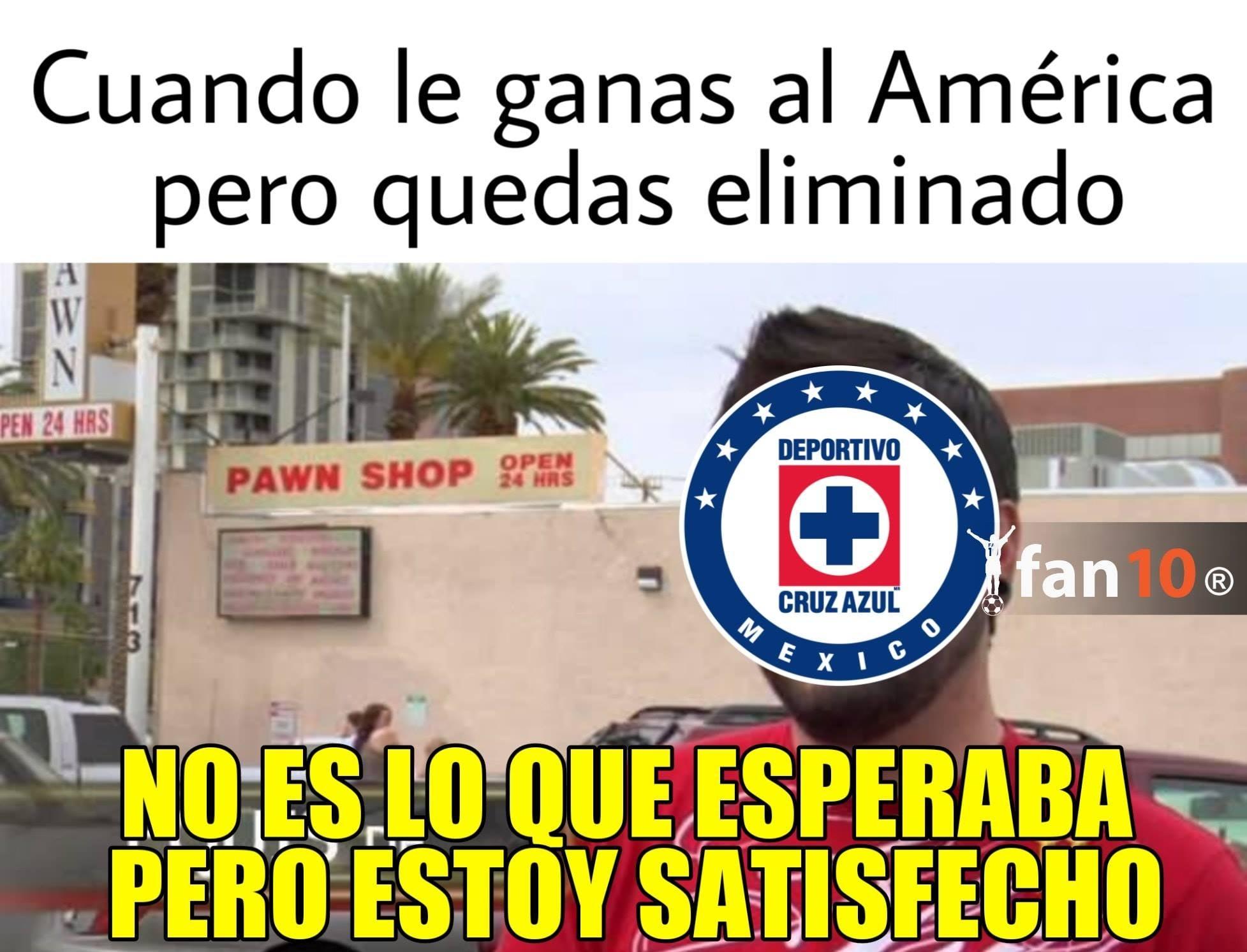 Memes no perdonan la eliminación de Cruz Azul en manos de América