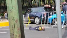 Conductor agredió a dos policías durante el Maratón de la CDMX