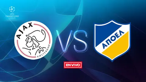 Ajax vs APOEL Champions League en vivo y en directo Fase Previa Vuelta
