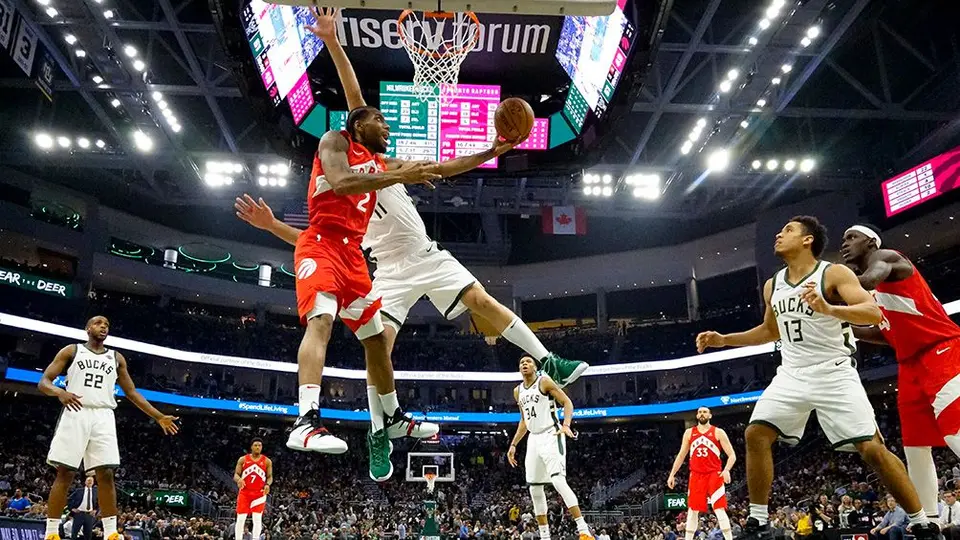 Raptors le ganó a Bucks y está a un triunfo de la Final de NBA