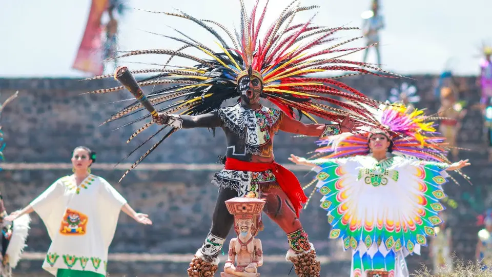 Encendieron Fuego Nuevo en Teotihuacán para Lima 2019