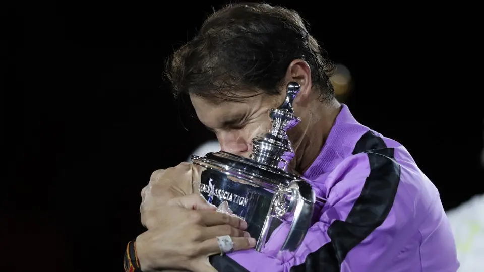 Rafael Nadal rompió en llanto tras ganar el título del US Open