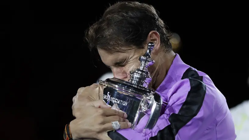 Rafael Nadal rompió en llanto tras ganar el título del US Open