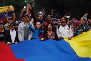 Venezolanos se manifiestan en CDMX en contra de Maduro