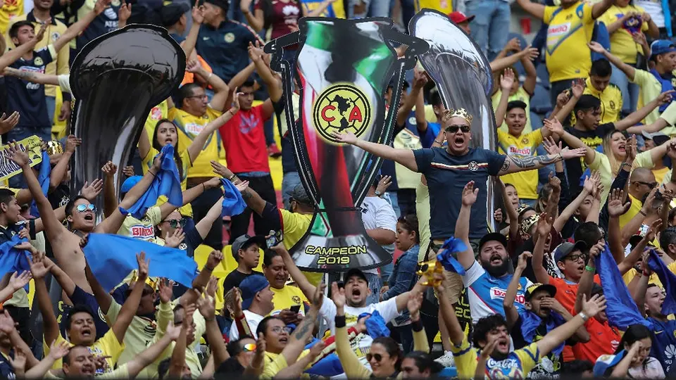 Afición de América pide a Cruz Azul 'arrodillarse' en el Azteca