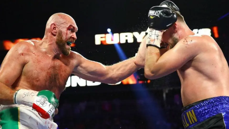 Tyson Fury derrotó a Otto Wallin y mantiene el invicto